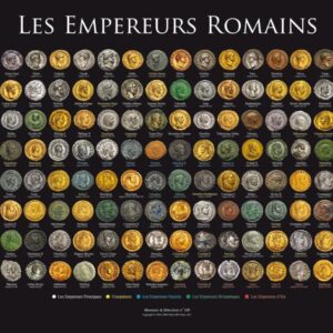 Poster empereurs romains